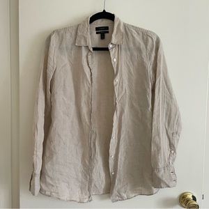 J. Crew Linen Button Up